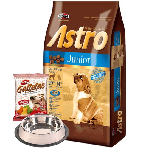 Astro Perros Cachorros (Junior) 10,1 Kg + Regalo!