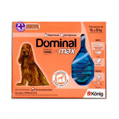 Pipeta Dominal Max - Perros De 10 A 25 Kg