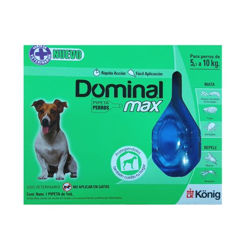 Pipeta Dominal Max - Perros de 5 a 10 Kg