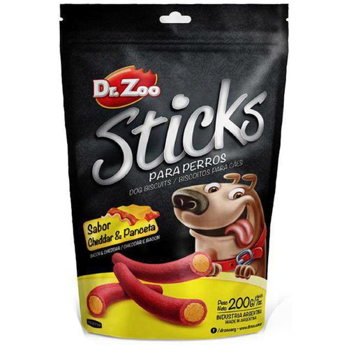 Sticks Cheddar Y Panceta 200Gr - Dr. Zoo