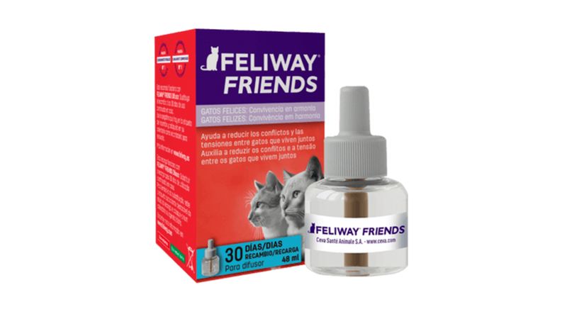 Feliway Friends Difusor + Repuesto. 48 Ml