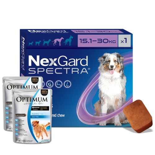 Pastilla Nexgard Spectra - Perros De 15 A 30 Kg