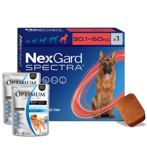 Pastilla Nexgard Spectra - Perros De 30 A 60 Kg