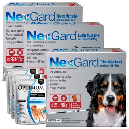 Pastilla Nexgard - Perros de 25 a 50 Kg + Obsequio!