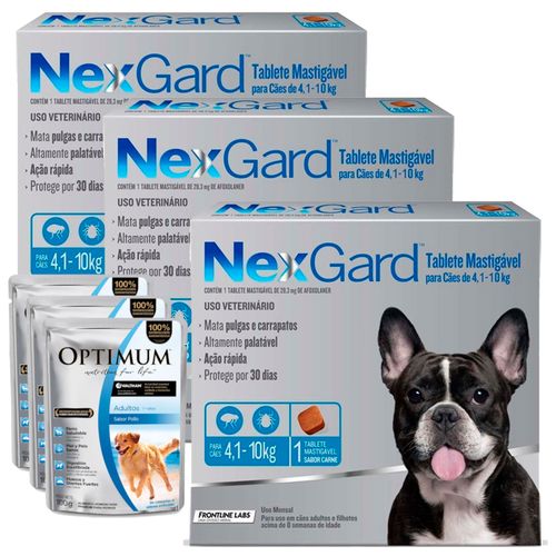 Pastilla Nexgard - Perros de 4 a 10 Kg + Obsequio!