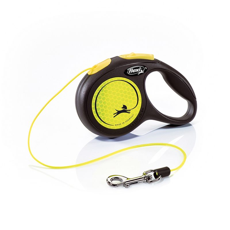 ALE4021---FLEXI-NEW-NEON---CORDON-XS---3M-8KG---AMARILLO