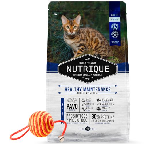Nutrique Gato Adulto - Healthy Maintenance 2 Kg + Regalo!