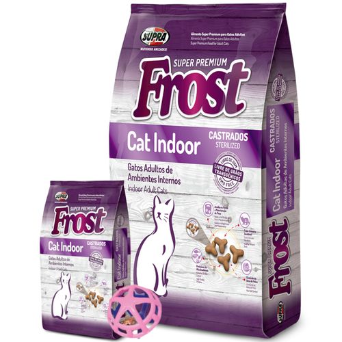 Frost Gato Cat Indoor 7,5+1 Kg + Regalo!
