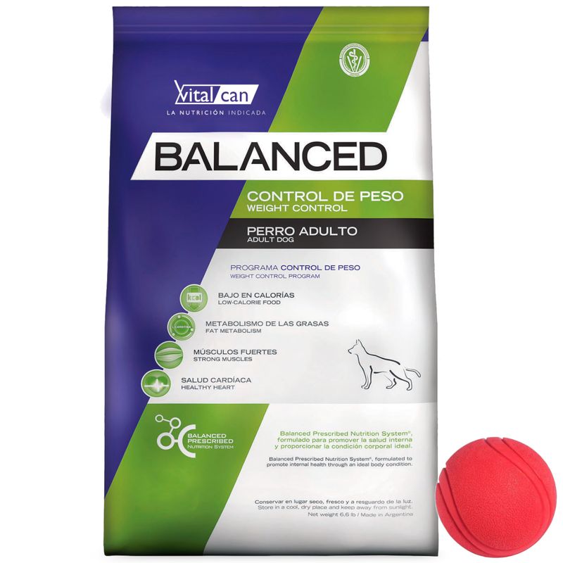 Balanced-Dog-Weight-Control---pelota