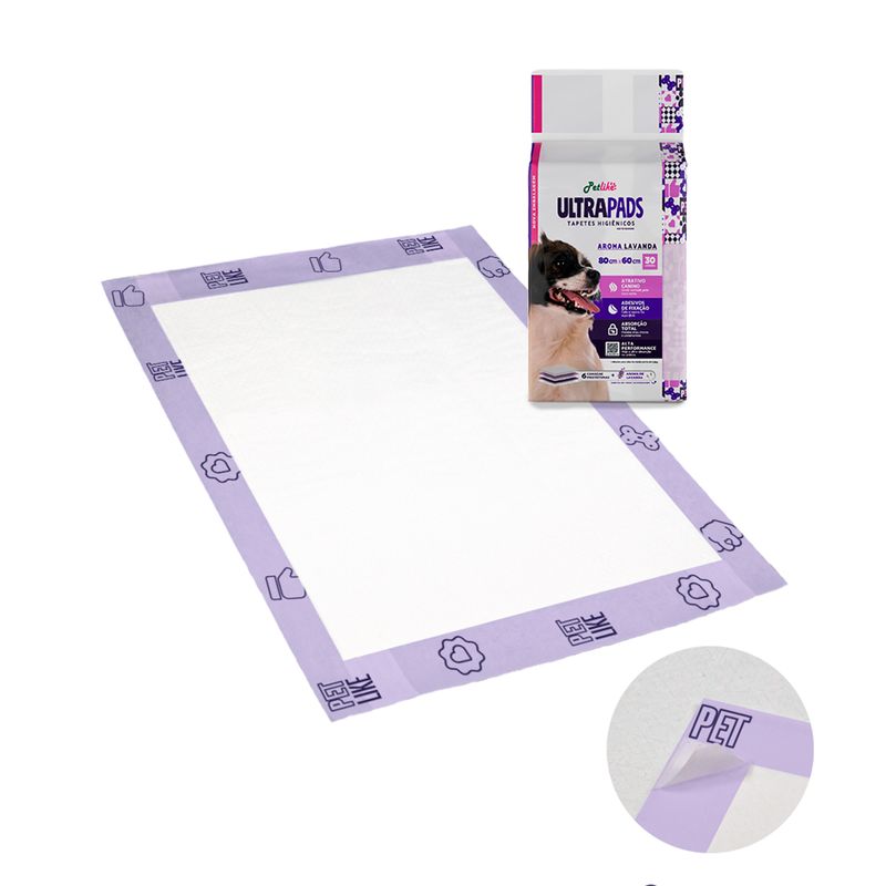 297N PANALES PETLIKE - ULTRA PADS LAVANDA 30 UN - 80 X 60 4.jpg