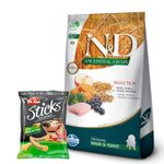 3N-D Ancestral Perro Cachorro Maxi SELECTION 15 Kg + SNACK PERRO STICKS DR ZOO - 50  GR