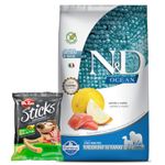 N-D Ocean Adulto Medium + SNACK PERRO STICKS DR ZOO - 50  GR