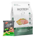 Perro Adulto Raza Grande anana y cerdo + SNACK PERRO STICKS DR ZOO - 50  GR