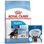 2Royal Canin Maxi Junior + Panales New Good