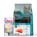 Gatito 2kg SALMON + Churu Atun