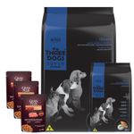 2Three Dogs Cachorro MyG 15+2 Kg + 3 pates