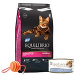 2Equilibrio Gato Adulto + pate applaws + juguete