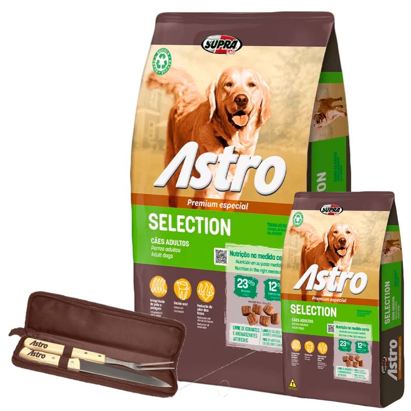 2Astro Adulto Selection NUEVA VERSION 14+3KG + SET PARRILLERO