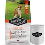 Nutrique Perro Cachorro Mediano 12 kg + Cintenedor Grande