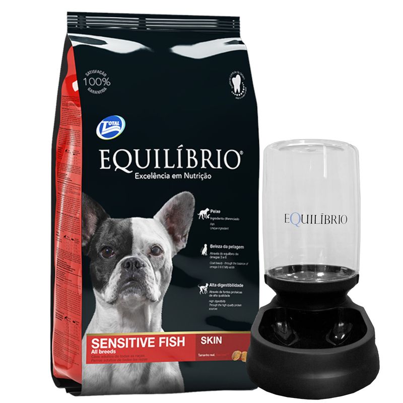 3Equilibrio Sensitive 15Kg + Dispensador de comida