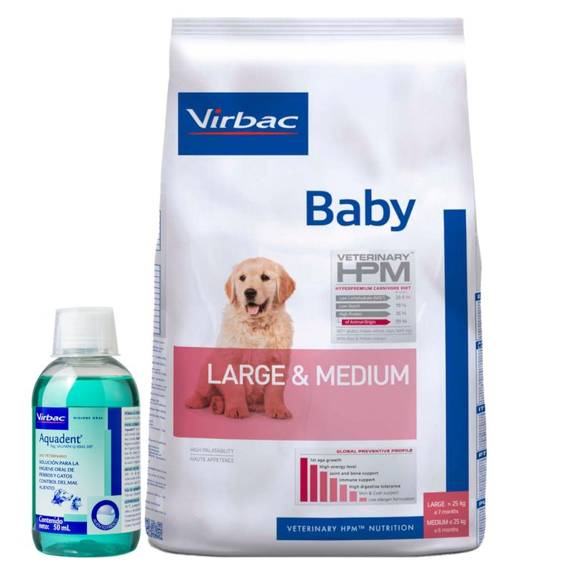 HPM - Baby Large - Medium + aquadent