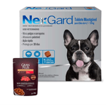 1 nexgard 4-10Kg + 1 pate