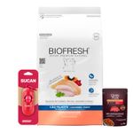 Bio fresh cachorro raza pequena + pate y portabolsas