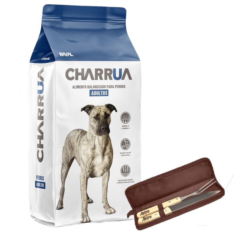 ADUKTO CHARRUA + Set parrillero