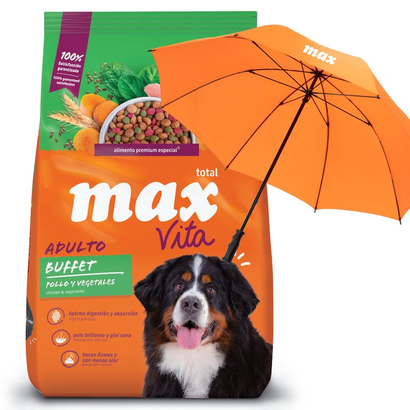 2Max Adulto Buffet nueva + paraguas