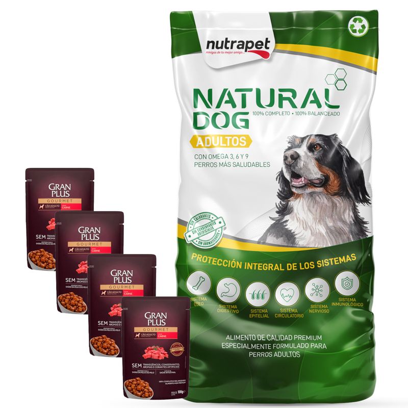 2Natural Dog Adulto + 4 Gran PlUS